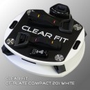 Виброплатформа Clear Fit CF-PLATE Compact 201 WHITE  - магазин СпортДоставка. Спортивные товары интернет магазин в Реутове 