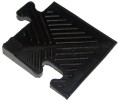 Уголок для резинового бордюра,черный,толщина 12 мм MB Barbell MB-MatB-Cor12  - магазин СпортДоставка. Спортивные товары интернет магазин в Реутове 