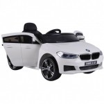 Детский электромобиль BMW6 GT JJ2164 белый - магазин СпортДоставка. Спортивные товары интернет магазин в Реутове 
