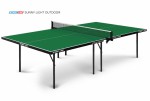 Теннисный стол всепогодный Start-Line Sunny Light Outdoor green облегченный вариант 6015-1 s-dostavka - магазин СпортДоставка. Спортивные товары интернет магазин в Реутове 