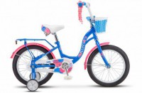 Детский велосипед Stels Jolly 16" V010 синий розовый 2022 - магазин СпортДоставка. Спортивные товары интернет магазин в Реутове 