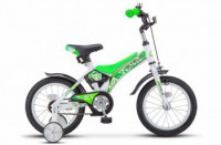 Детский велосипед Stels Jet 14" Z010 зеленый  2022 - магазин СпортДоставка. Спортивные товары интернет магазин в Реутове 