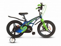Детский велосипед Stels Galaxy Pro 14" V010 2022 зеленый - магазин СпортДоставка. Спортивные товары интернет магазин в Реутове 