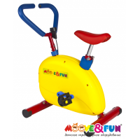 Кардио тренажер детский механический Велотренажер детский mooveandfun SH-002W для детей дошкольного возраста - магазин СпортДоставка. Спортивные товары интернет магазин в Реутове 