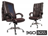 Офисное массажное кресло EGO BOSS EG1001 BORDO в комплектации ELITE и PREMIUM - магазин СпортДоставка. Спортивные товары интернет магазин в Реутове 