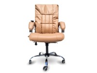 Офисное массажное кресло EGO BOSS EG1001 Орех в комплектации LUX - магазин СпортДоставка. Спортивные товары интернет магазин в Реутове 