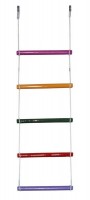 Детская веревочная лестница для ДСК 5 перекладин цвет радуга ЛВ5-3А - магазин СпортДоставка. Спортивные товары интернет магазин в Реутове 